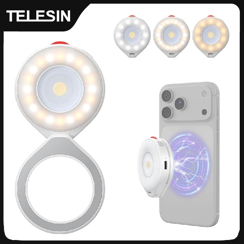 Photography Lighting Brands - TELESIN Manyetik Flaş ışığı Akıllı Telefon