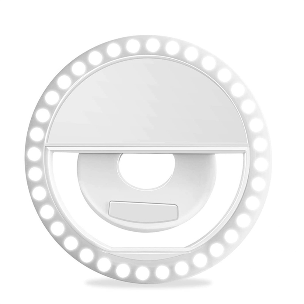 Photography Lighting Accessories - USB Şarjlı LED Selfie Halka Işığı