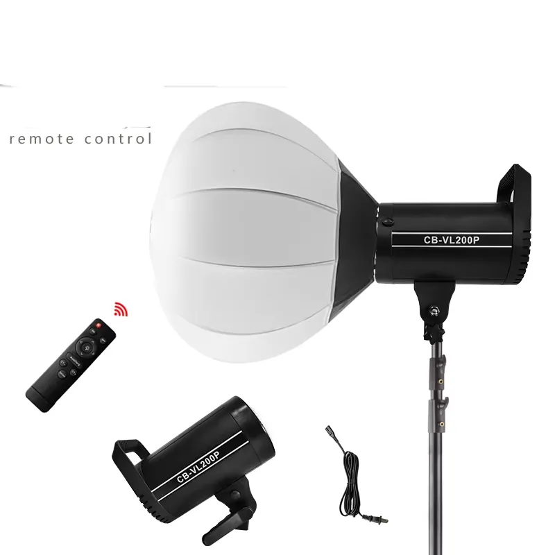 Photography Lighting Learning - 200W taşınabilir iç ve dış mekan