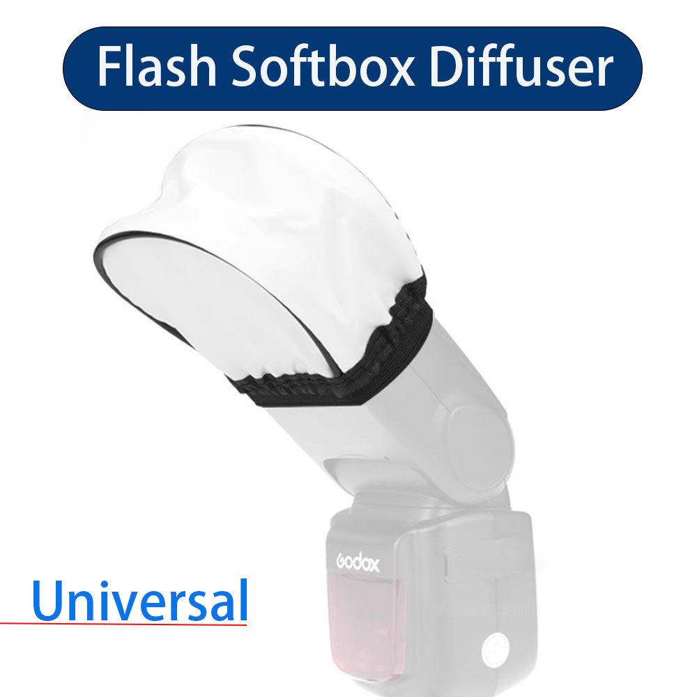 Godox Speedlite Flash - Evrensel kamera flaş sıçrama difüzör Speedlite