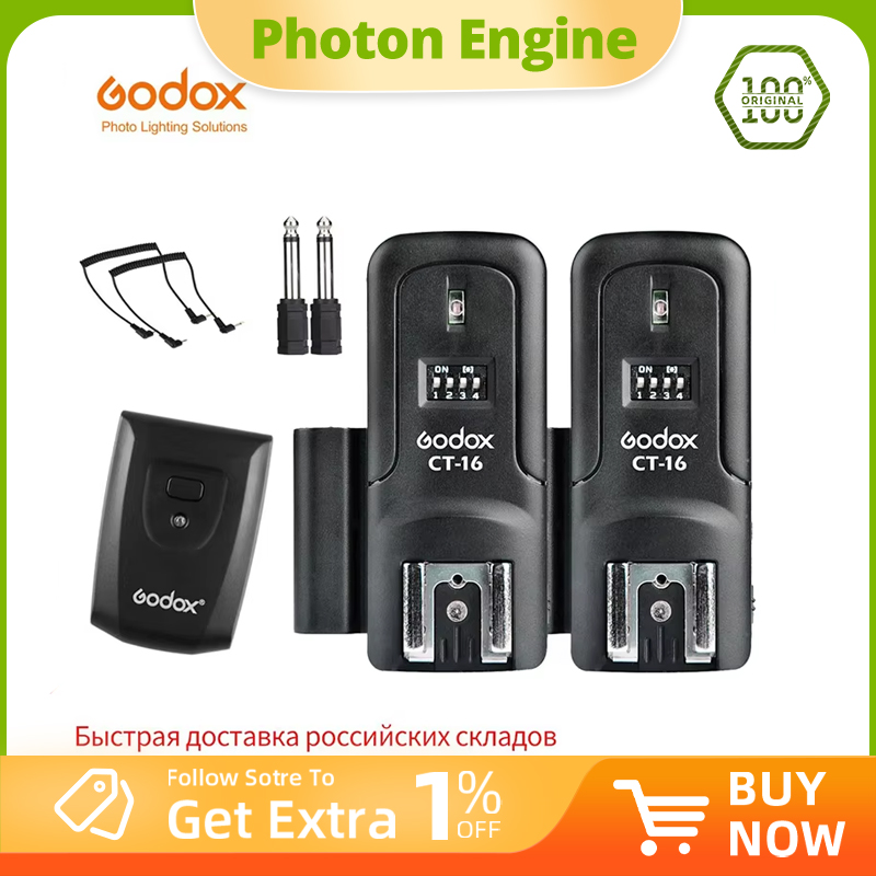 Godox Speedlite Flash - Godox CT-16 16 Kanallı Kablosuz Radyo