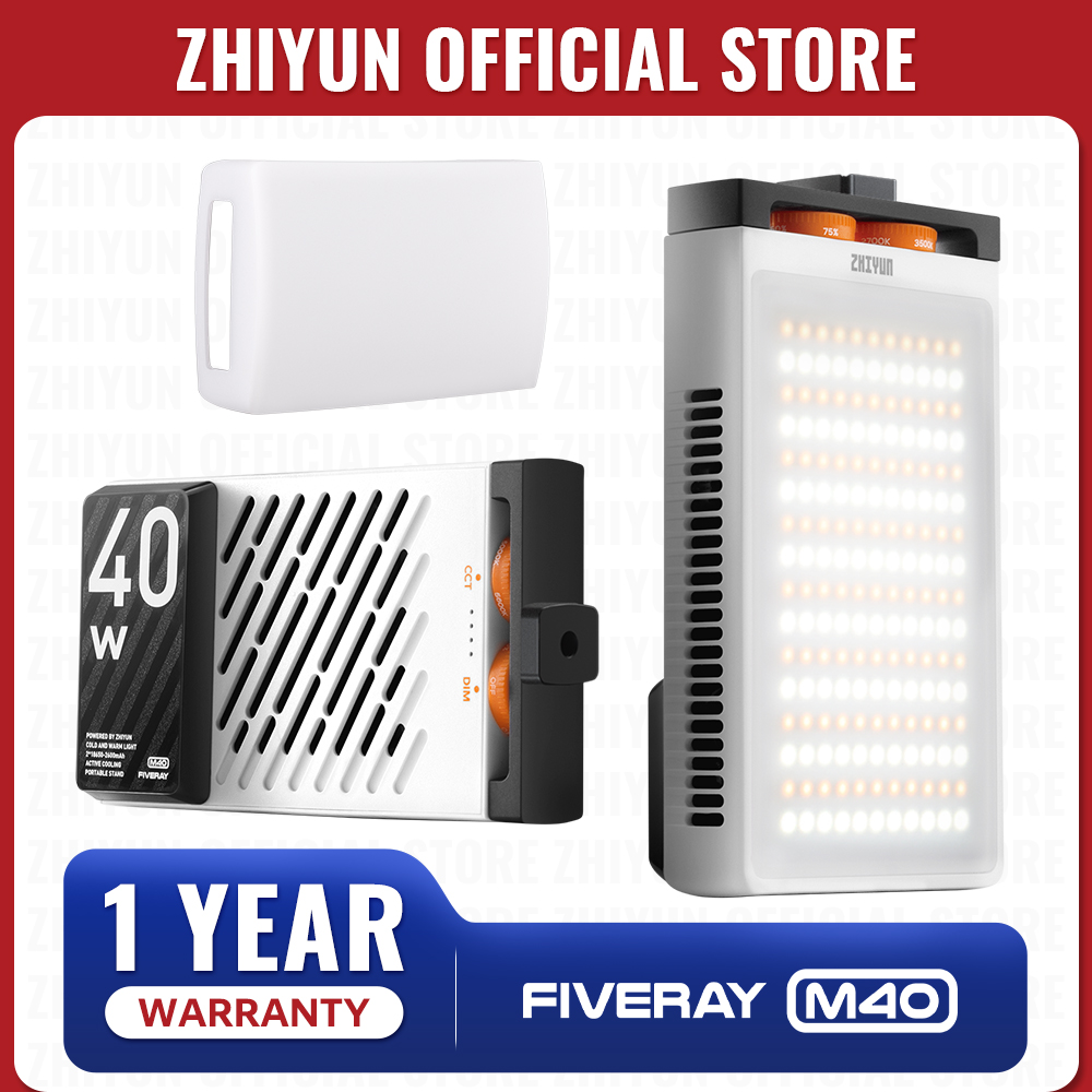 Photography Lighting Outdoor - ZHIYUN Resmi FIVERAY M40 40W LED
