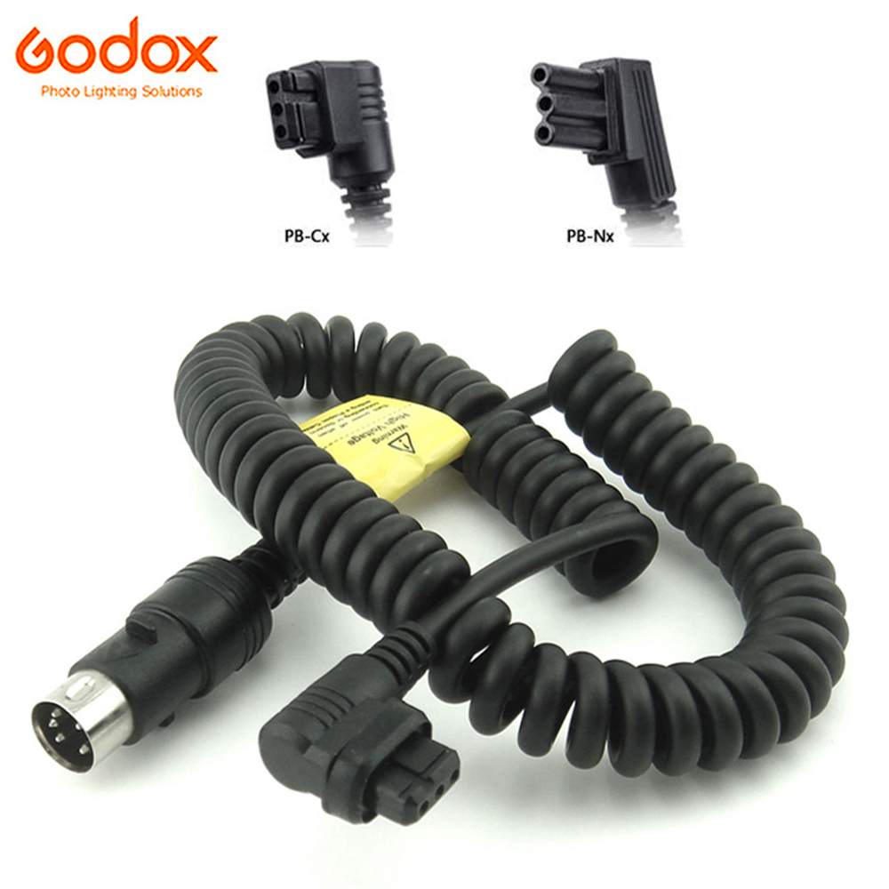 Godox Speedlite Flash - Godox PB960 Güç Kablosu CX/NX Harici