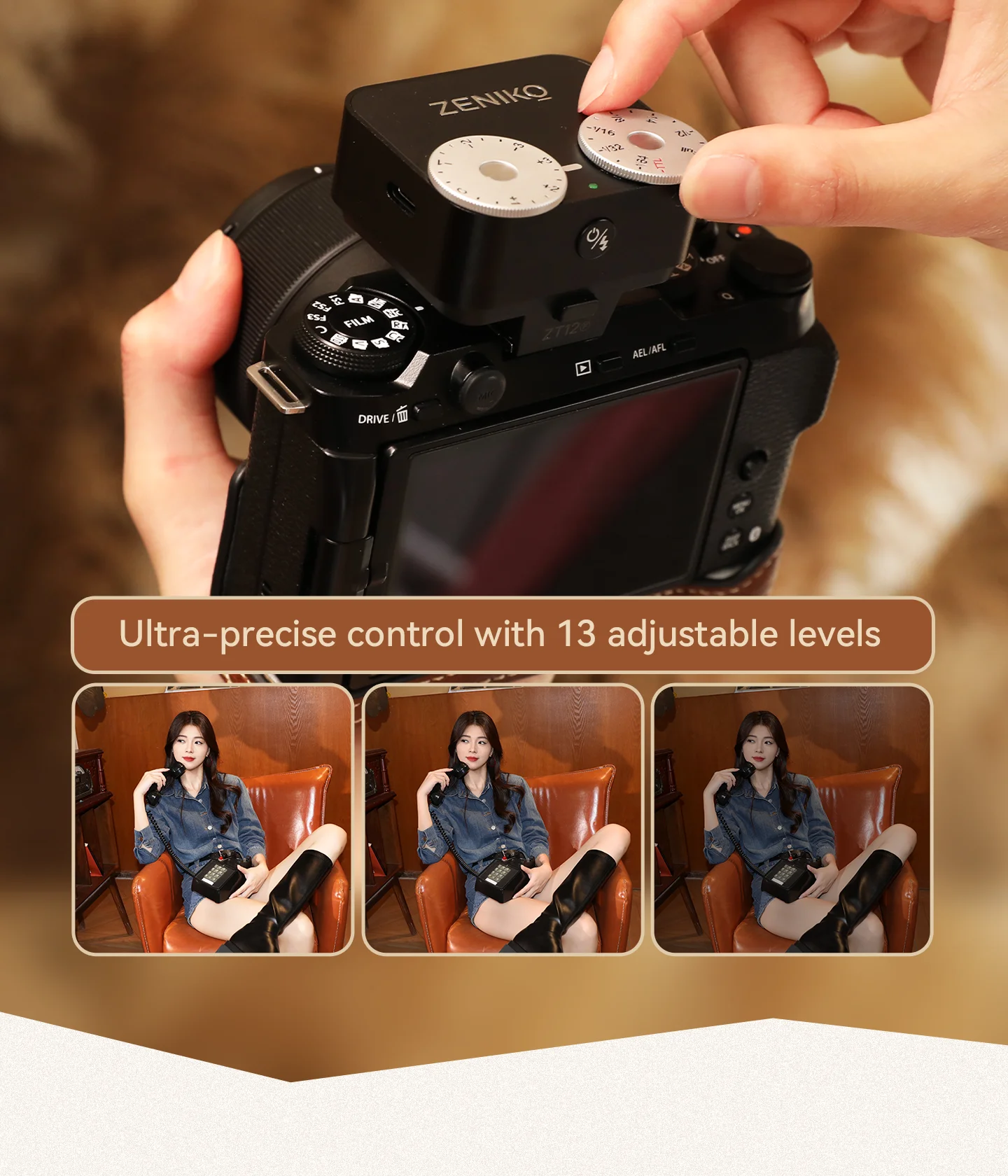 Photography Lighting Brands - ZENIKO ZT12 Kompakt Retro TTL Speedlite