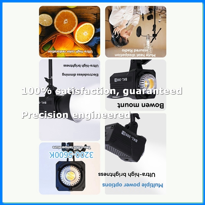 Photography Lighting Accessories - 300W Bi LED Video Işığı, Portre