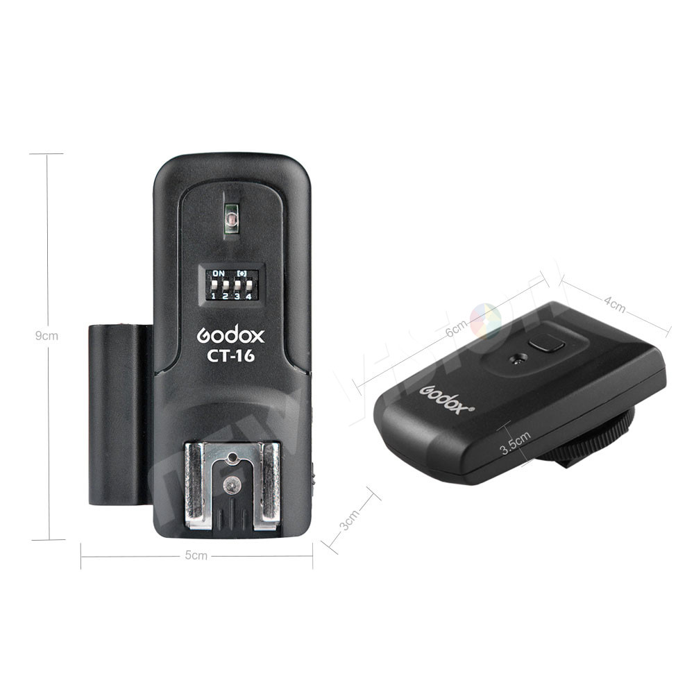 Godox CT-16 Flaş Tetik 16 Kana - Trigger Receiver Set incelemesi ve fiyatı