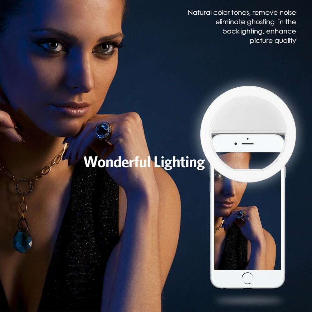 USB şarj edilebilir LED Selfie - Photography Lighting Accessories incelemesi ve fiyatı