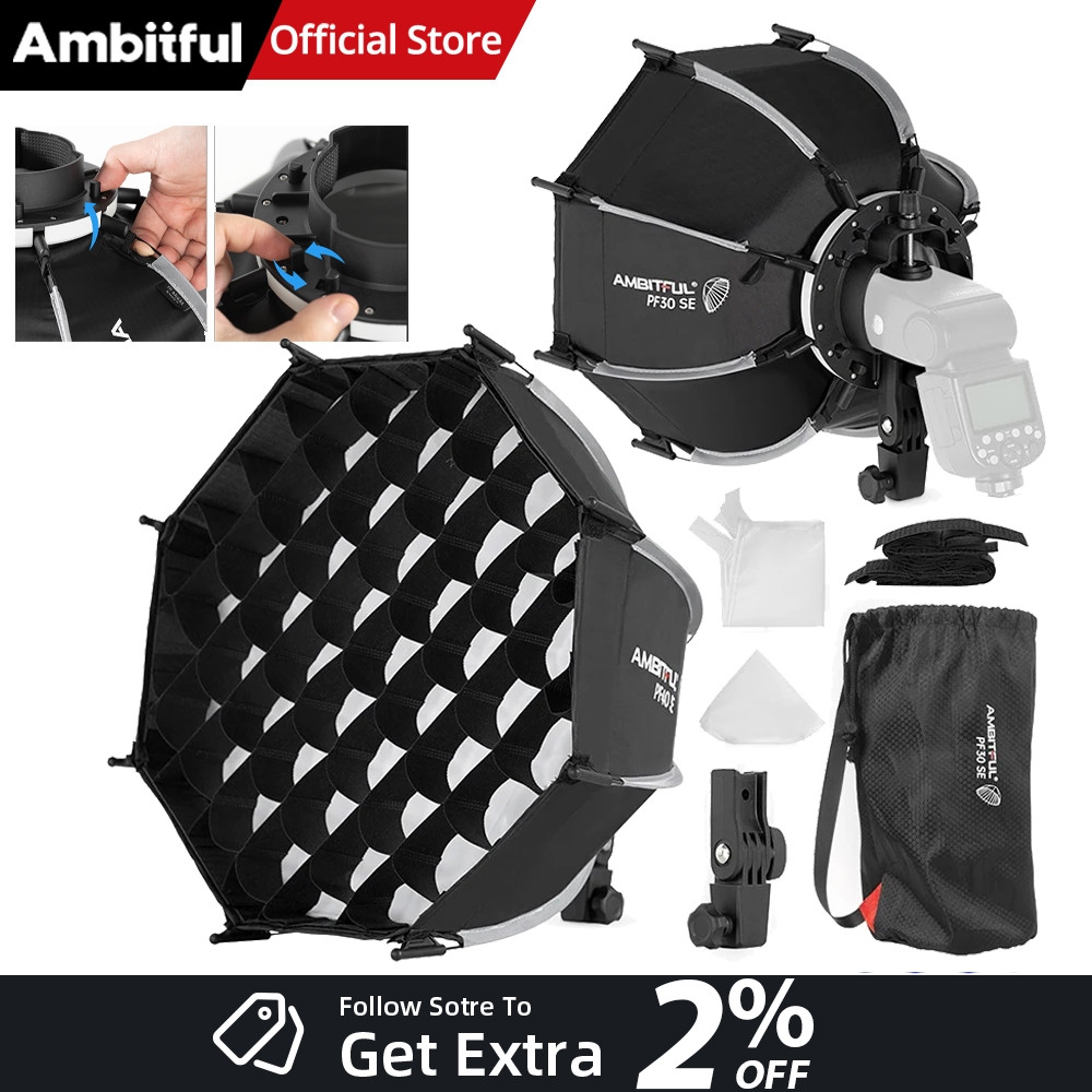 AMBITFUL PF30/PF40 30cm /40cm  - Godox Speedlite Flash incelemesi ve fiyatı