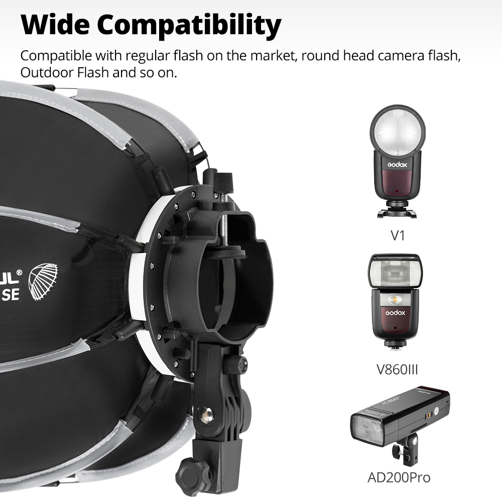 AMBITFUL PF30/PF40 30cm /40cm  - Godox Speedlite Flash incelemesi ve fiyatı