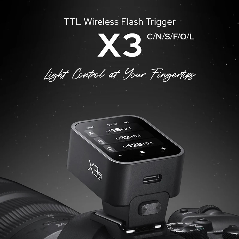 Godox X3C X3N X3S X3F X3O TTL  - Godox Speedlite Flash incelemesi ve fiyatı