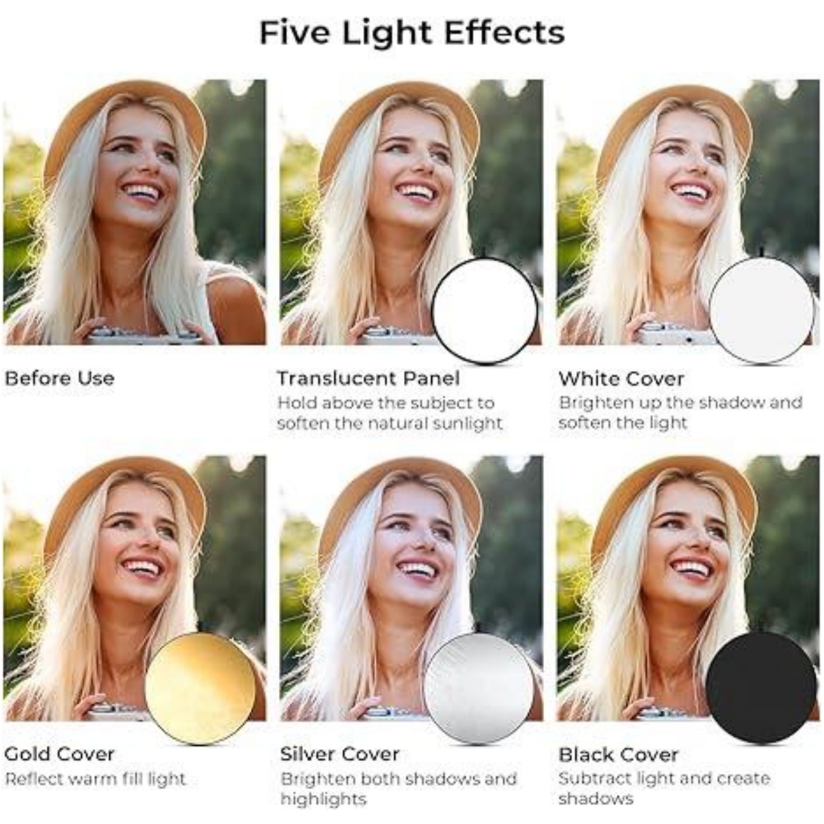 HUANYINGBJB taşınabilir 5 in 1 - Photography Lighting Outdoor incelemesi ve fiyatı