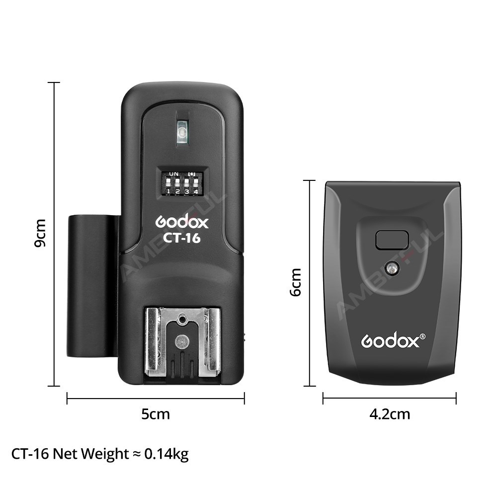 Godox CT-16 16 Kanallı Kablosu - Trigger Receiver Set incelemesi ve fiyatı