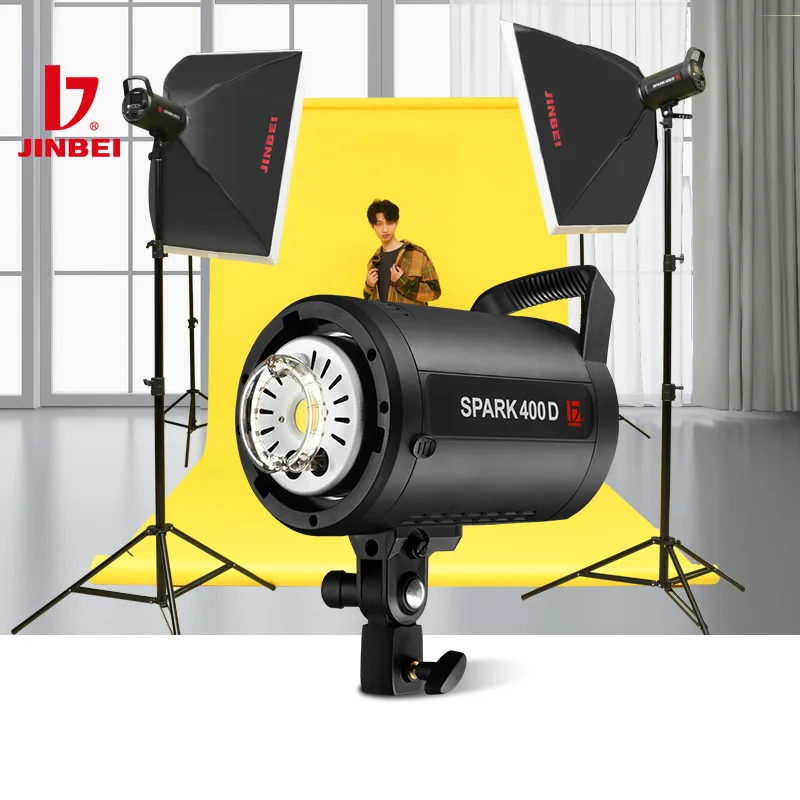 JINBEI SPARK400D 400W Strobe S - Photography Lighting For Clothing incelemesi ve fiyatı
