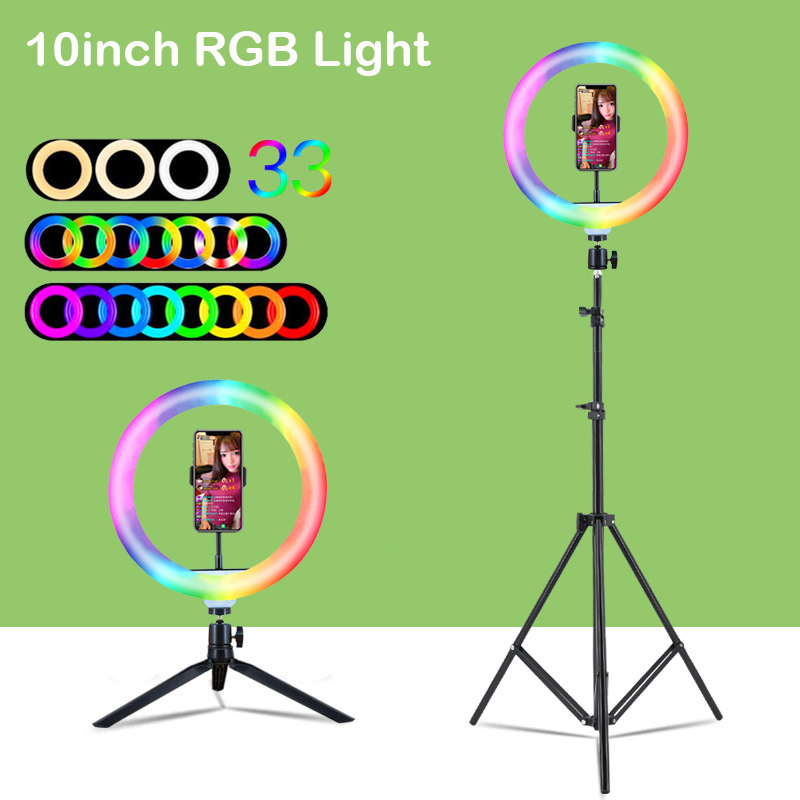 10 inç 26cm RGB Halka Işık Tri - Stand Lighting Photography incelemesi ve fiyatı