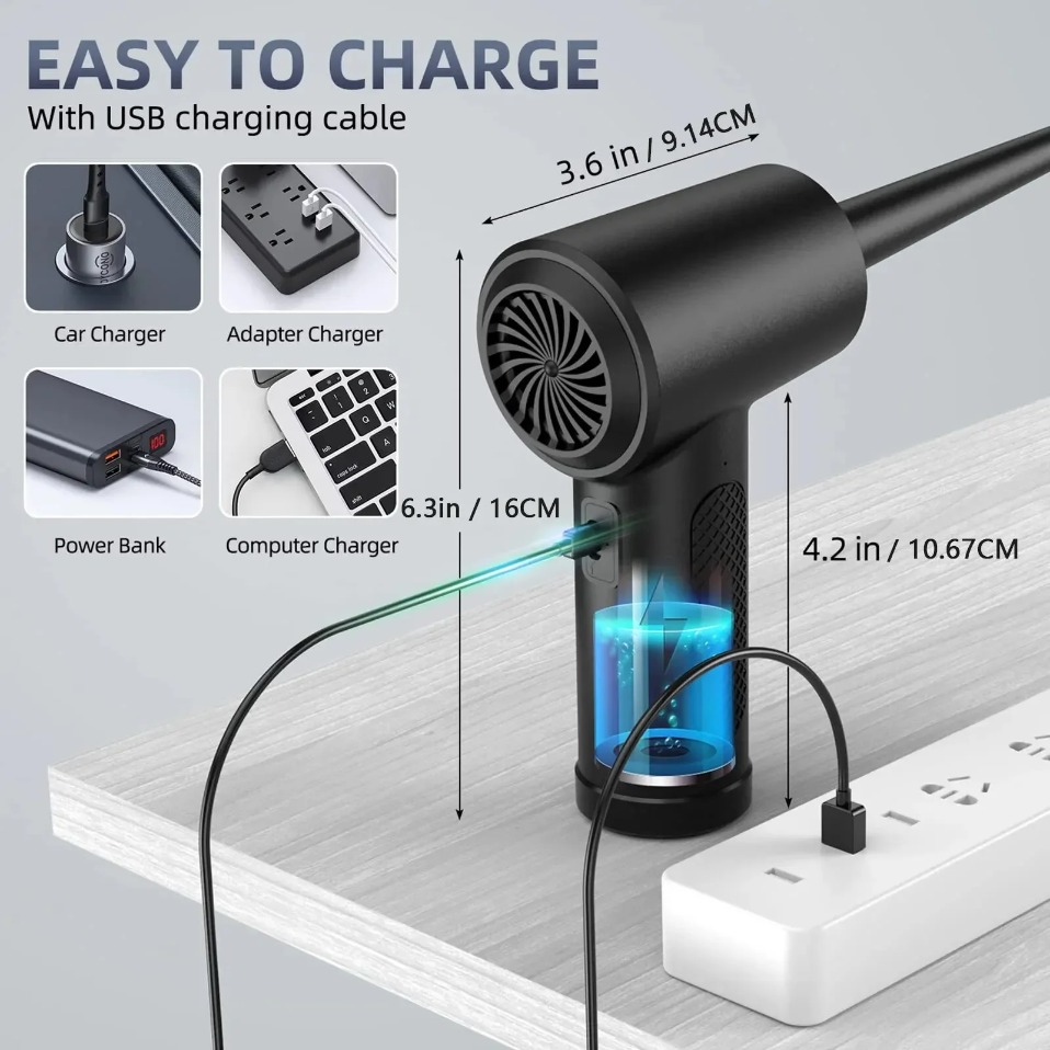 Elektrikli Kablosuz Hava Üfley - Photography Lighting Diagram incelemesi ve fiyatı
