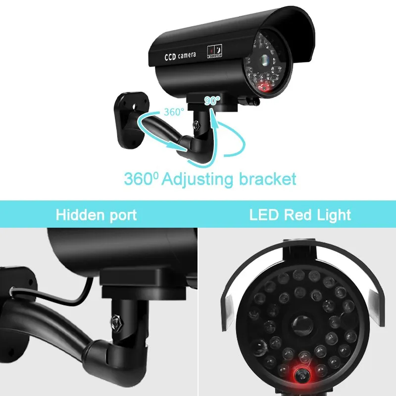 1PC Sahte Güvenlik Kamerası Su - Photography Lighting Diagram incelemesi ve fiyatı