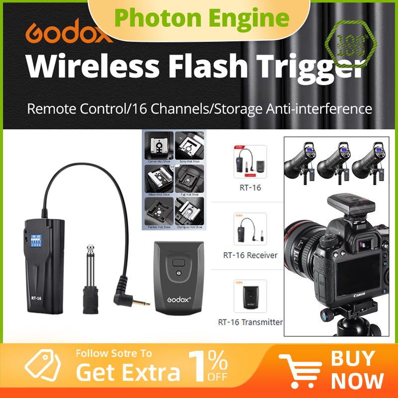 Godox RT-16 16 Kanallı Kablosu - Trigger Receiver Set incelemesi ve fiyatı