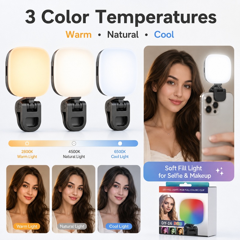 Taşınabilir RGB LED Dolgu Işığ - Photography Lighting Outdoor incelemesi ve fiyatı