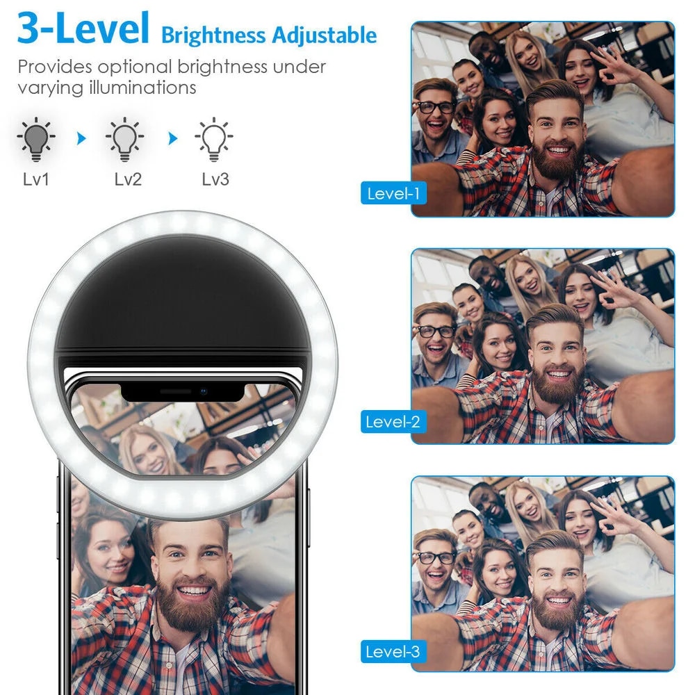 USB Şarjlı Led Selfie Halka Iş - Stand Lighting Photography incelemesi ve fiyatı