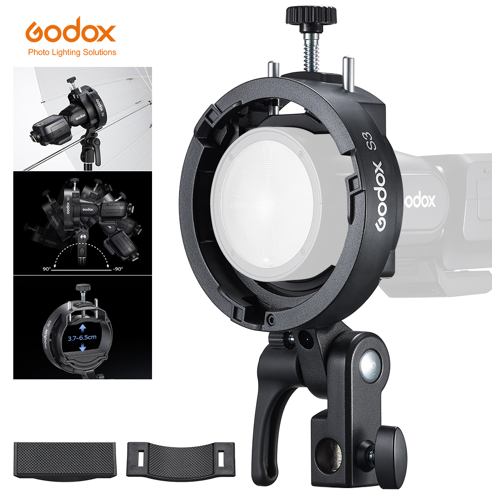 GODOX S3 Flaş Braketi Speedlit - Godox Speedlite Flash incelemesi ve fiyatı