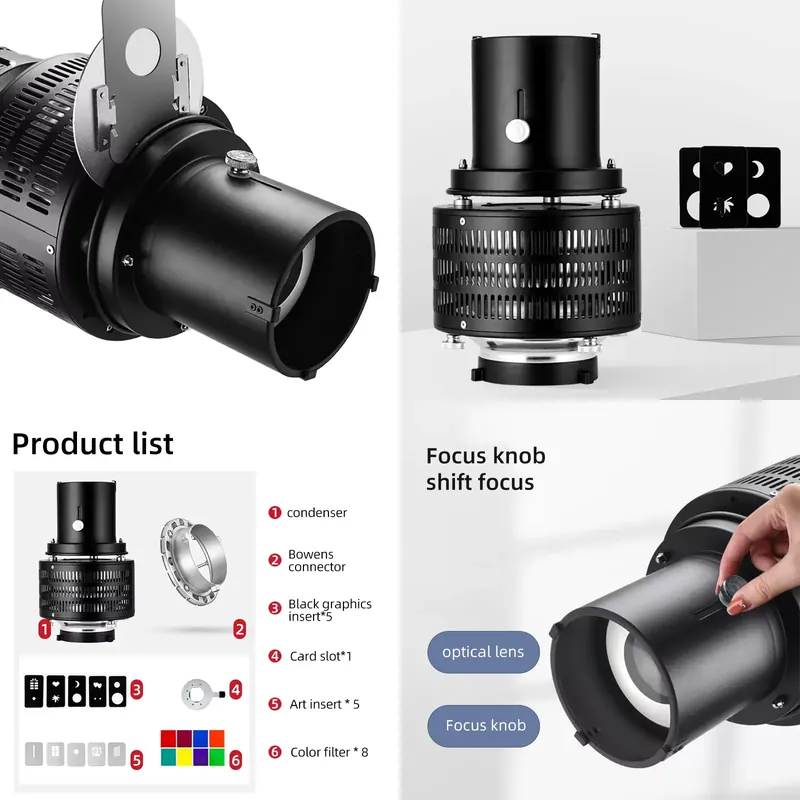 Bowens Mount Video Optik Snoot - Photography Lighting Brands incelemesi ve fiyatı